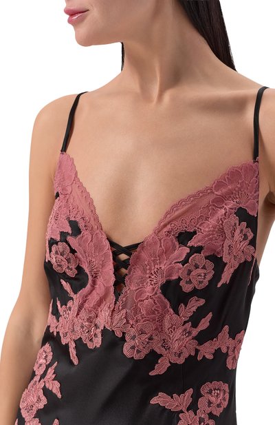 Сорочка из шелка и вискозы MARJOLAINE, арт. 4BON0102, фото 4