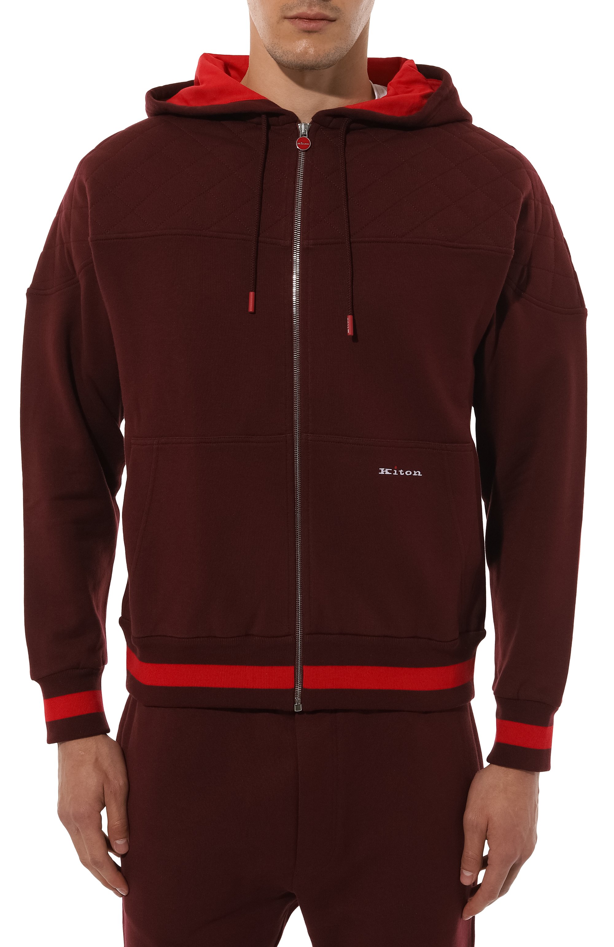 Хлопковая толстовка KITON, арт. UMKZ01606, фото 3