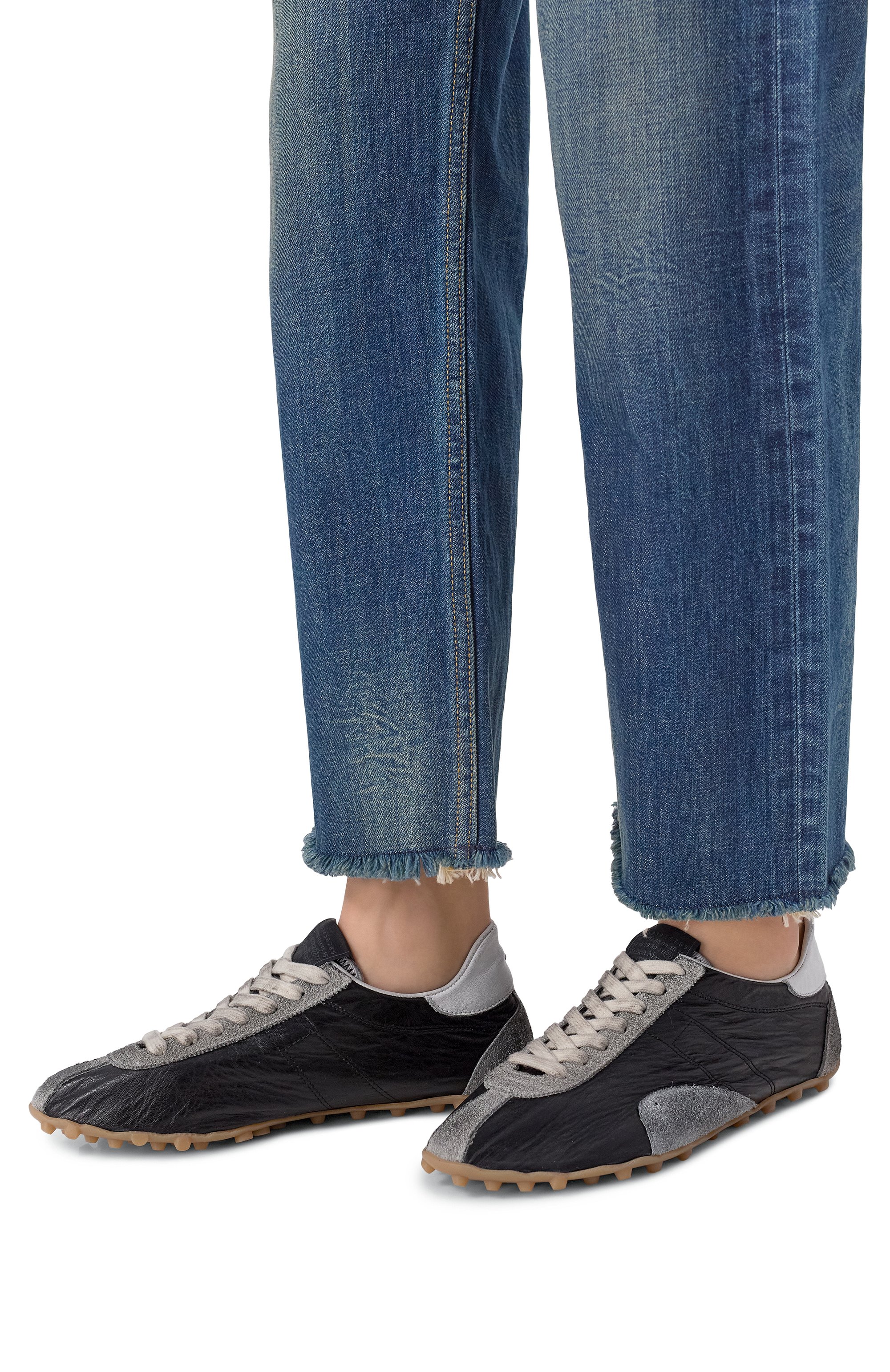 Кожаные кроссовки sprinters MAISON MARGIELA, арт. S58WS0269/P7383, фото 2