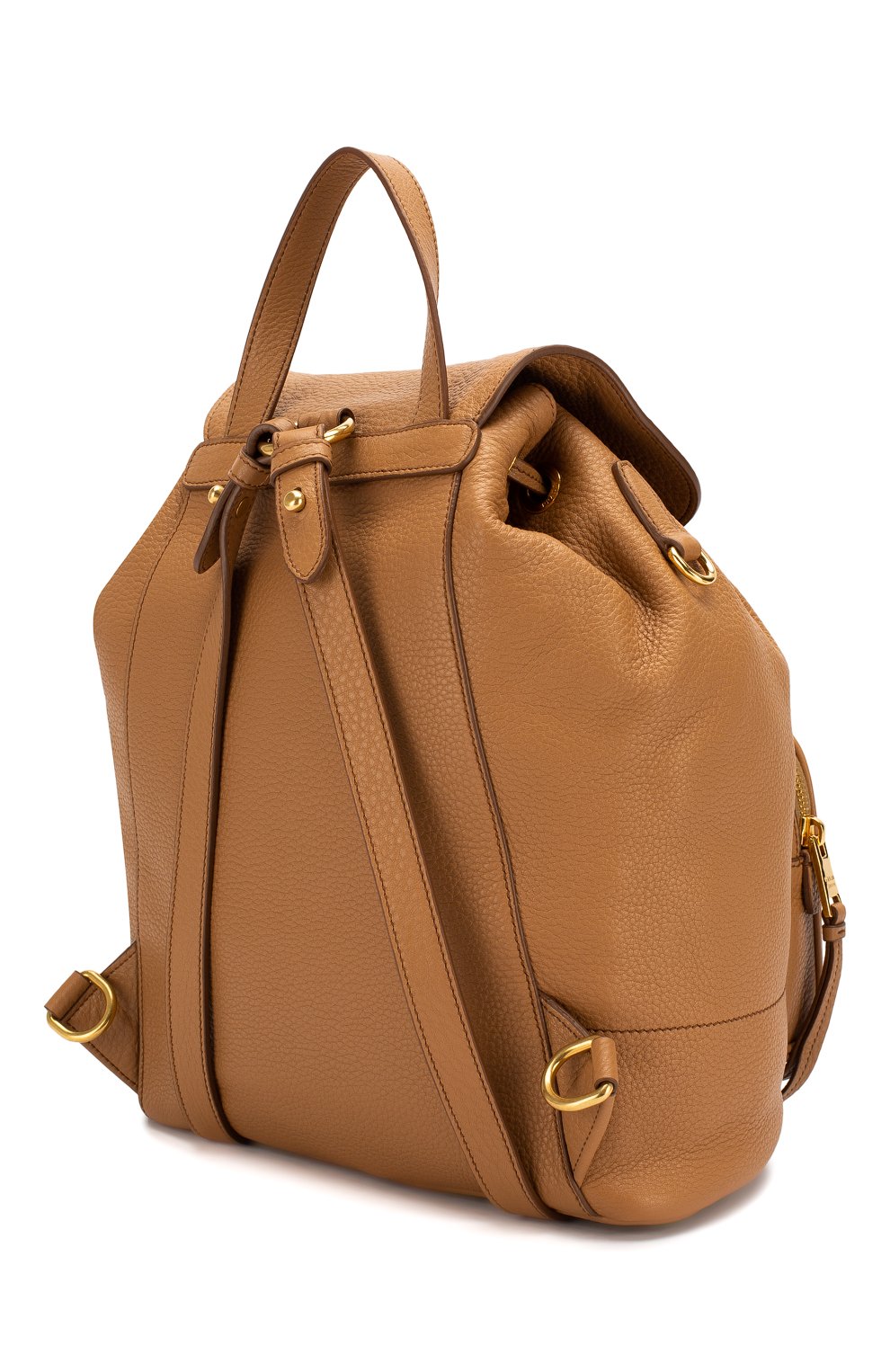 Рюкзак PRADA кремового цвета по цене 170000 руб., арт. 1BZ035-2BBE-F0ZDG-OOO, фото 2 Рюкзак PRADA, арт. 1BZ035-2BBE-F0ZDG-OOO, фото 2