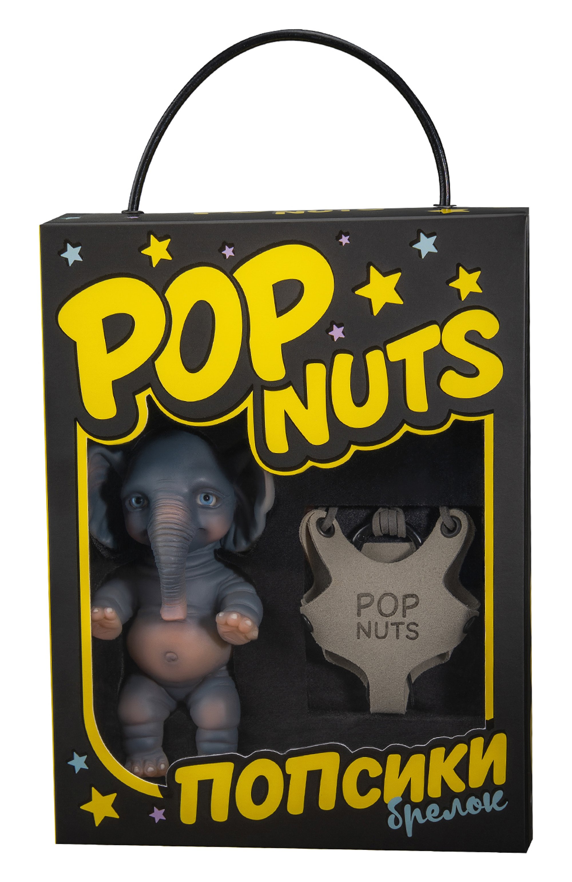 Игрушка слон pop nuts MAGIC MANUFACTORY серого цвета по цене 4730 руб., арт. PN-0005, фото 1 Игрушка слон pop nuts MAGIC MANUFACTORY, арт. PN-0005, фото 1