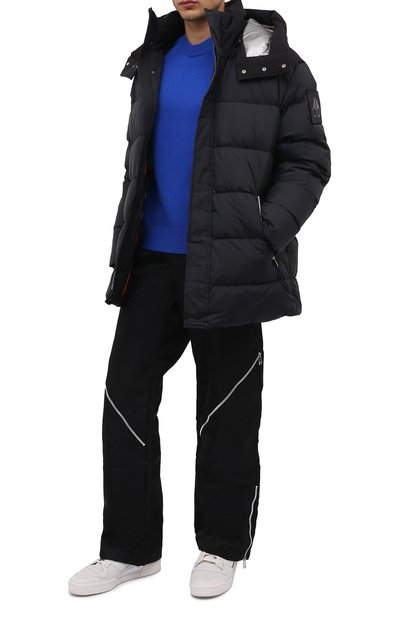 Пуховик midgell MOOSE KNUCKLES черного цвета по цене 108500 руб., арт. M31MJ168, фото 2 Пуховик midgell MOOSE KNUCKLES, арт. M31MJ168, фото 2