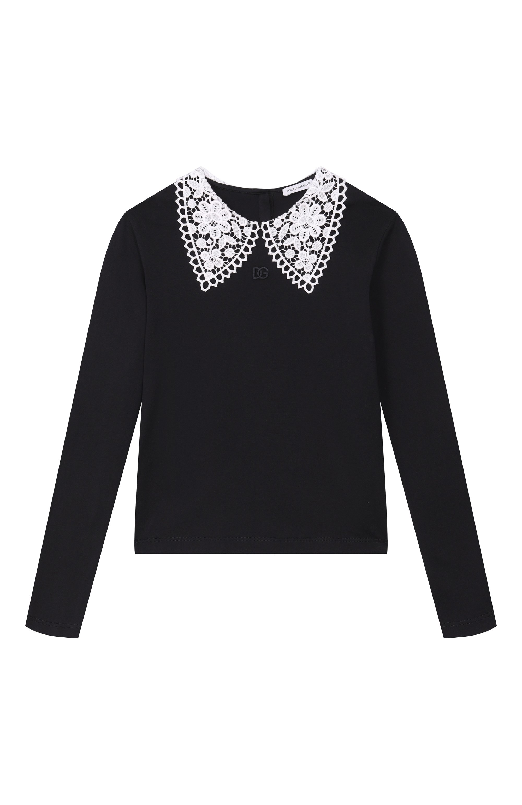 Хлопковый лонгслив DOLCE & GABBANA, арт. L5JTMT/G7Q1E_001, фото 1