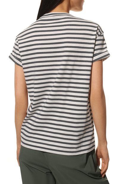 Хлопковая футболка BRUNELLO CUCINELLI, арт. MH994BN420, фото 4