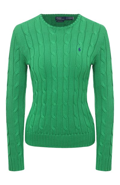 Женский хлопковый пуловер POLO RALPH LAUREN, арт. 211891640