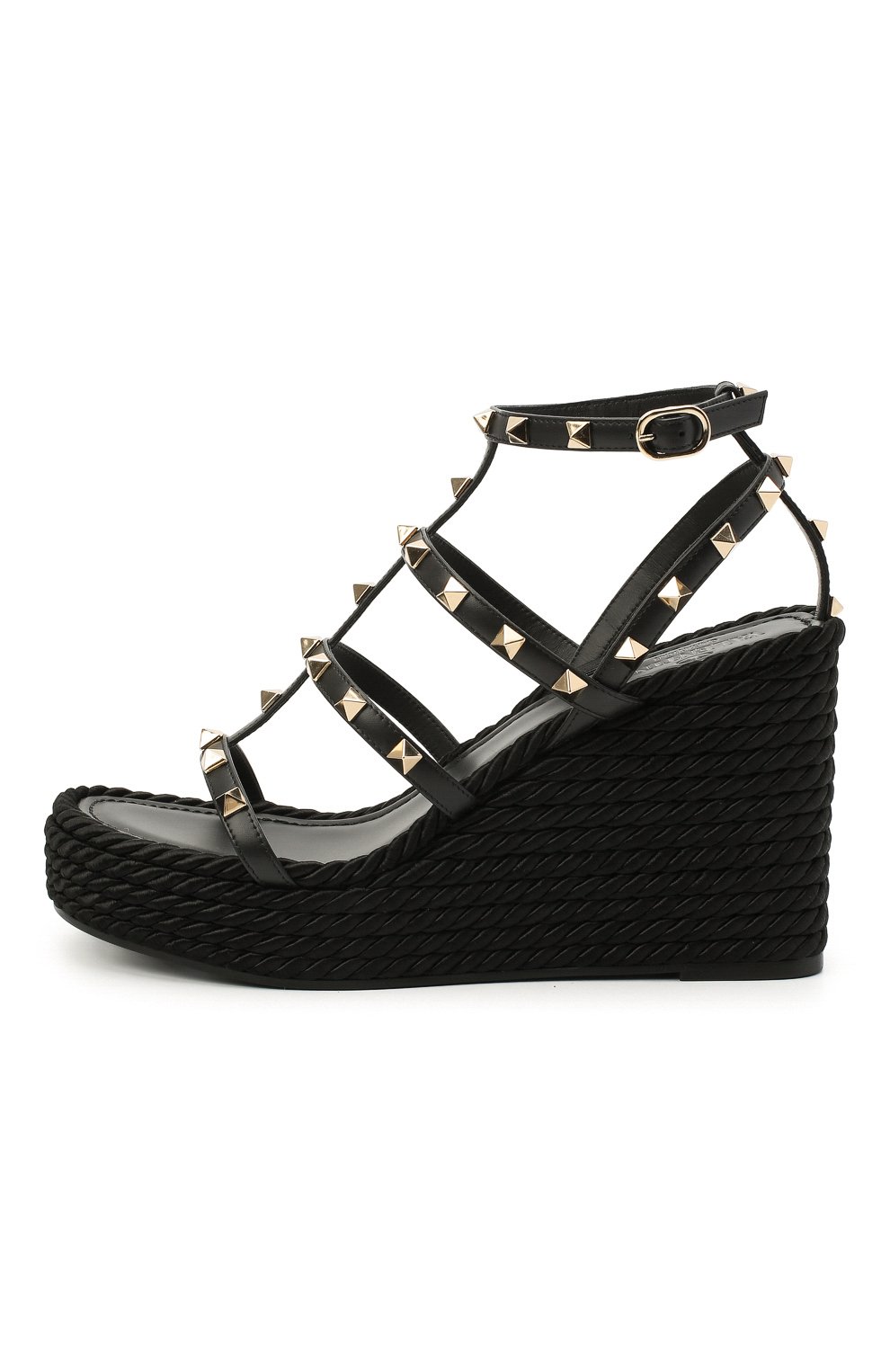 Кожаные босоножки rockstud VALENTINO, арт. VW2S0F95/BAE, фото 4