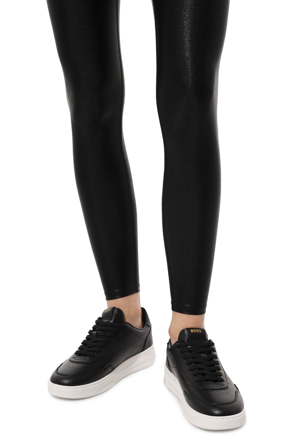 Кожаные кеды BOSS, арт. 50513566, фото 3