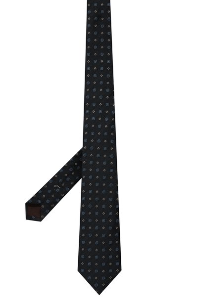 Галстук из шелка и шерсти CANALI, арт. 18/HJ04083, фото 3