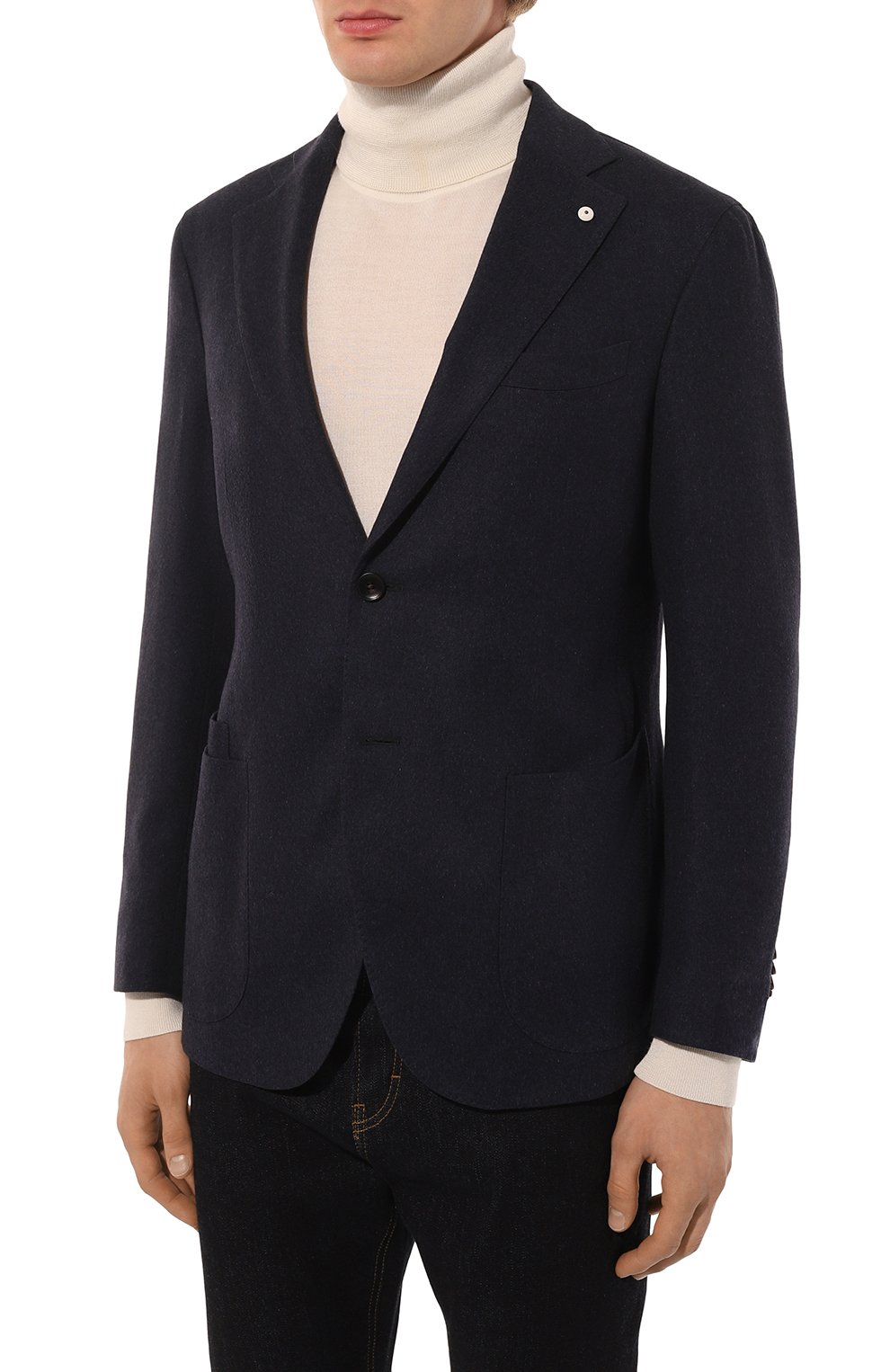 Пиджак из шелка и кашемира L.B.M. 1911, арт. 2411/42671, фото 5
