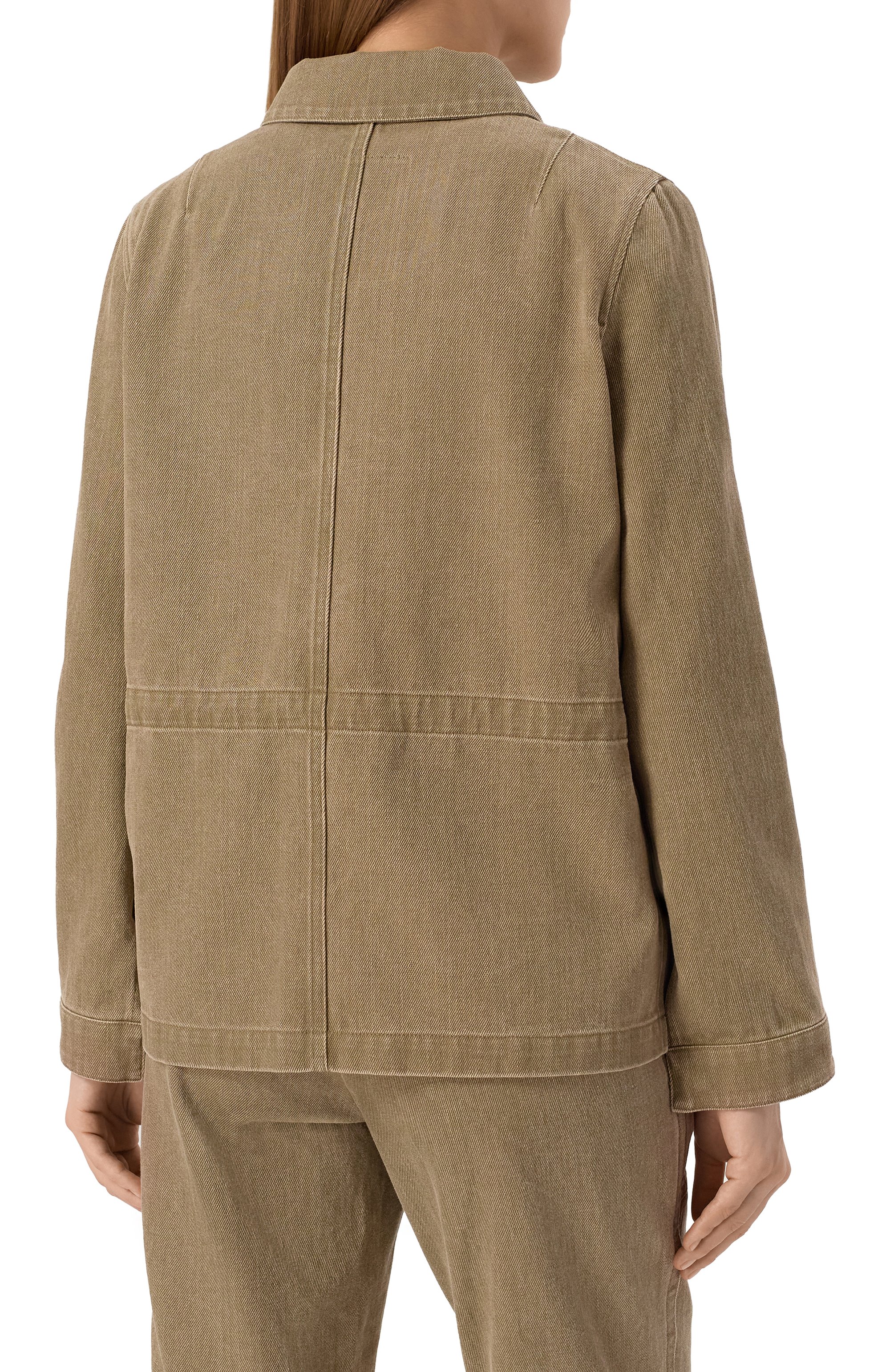 Джинсовая куртка YVES SALOMON, арт. 24EFV02369B06W/A8166, фото 4