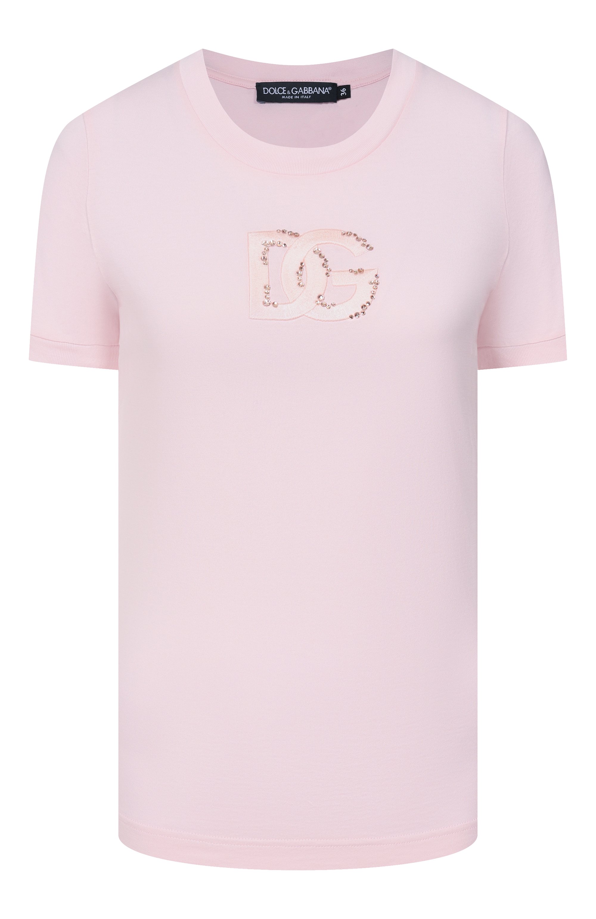 Хлопковая футболка DOLCE & GABBANA, арт. F8N08Z/GDDMB, фото 1