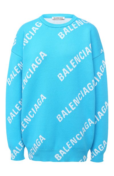 Свитер из хлопка и шерсти BALENCIAGA, арт. 625329/T3178, фото 1