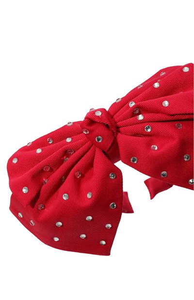 Ободок MONNALISA красного цвета по цене 11800 руб., арт. 17C003, фото 3 Ободок MONNALISA, арт. 17C003, фото 3