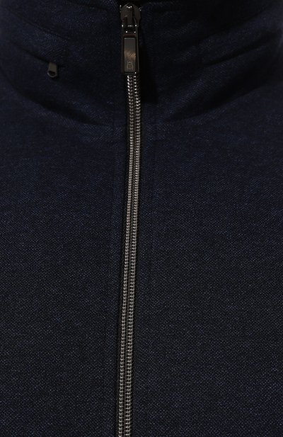 Толстовка из шерсти и хлопка CAPOBIANCO, арт. 17M406.PL00./60, фото 5