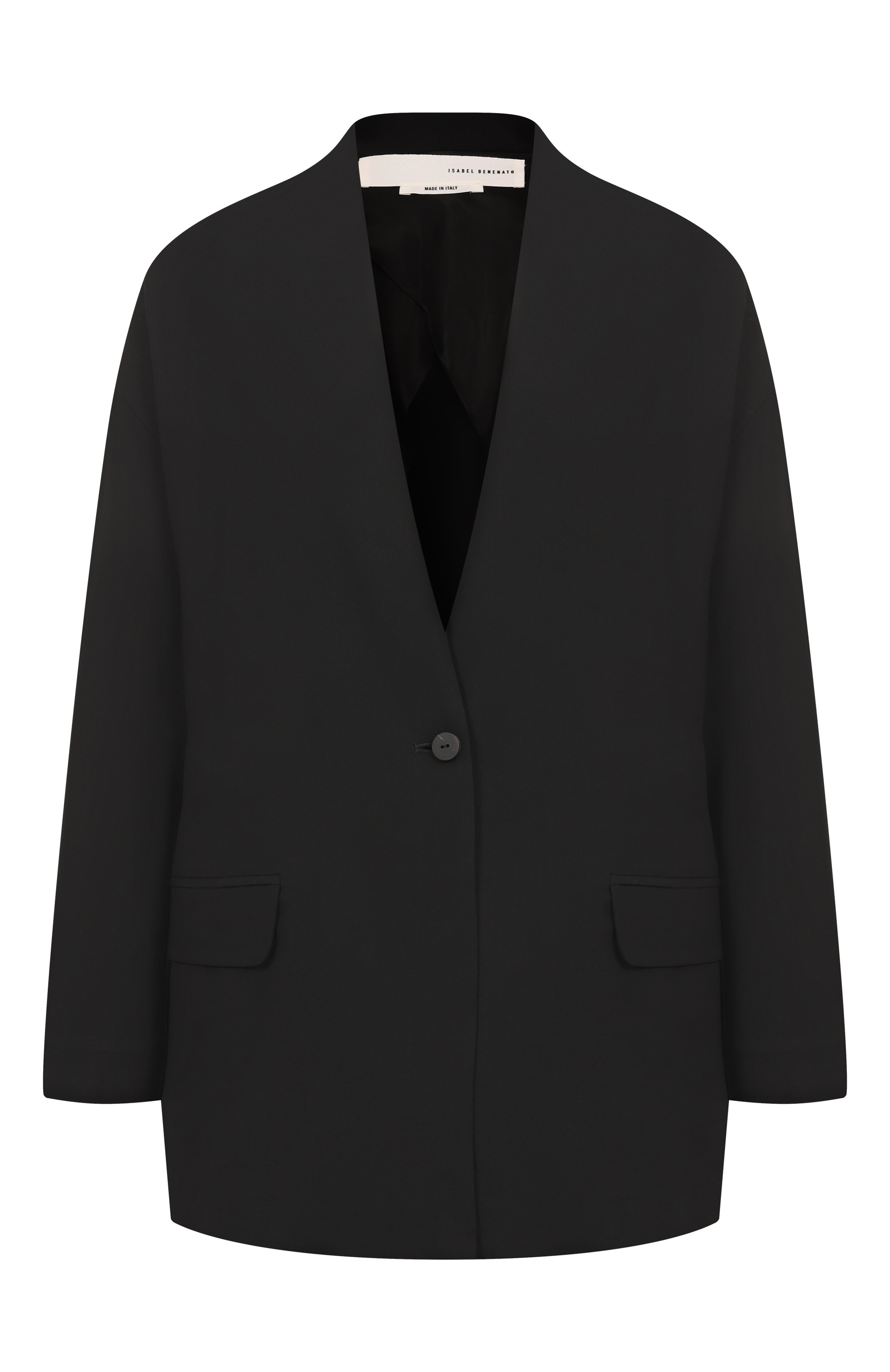 Жакет из шерсти и вискозы ISABEL BENENATO, арт. DW29S25, фото 1