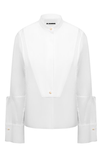 Женская хлопковая рубашка JIL SANDER, арт. J02DL0176/JTN346