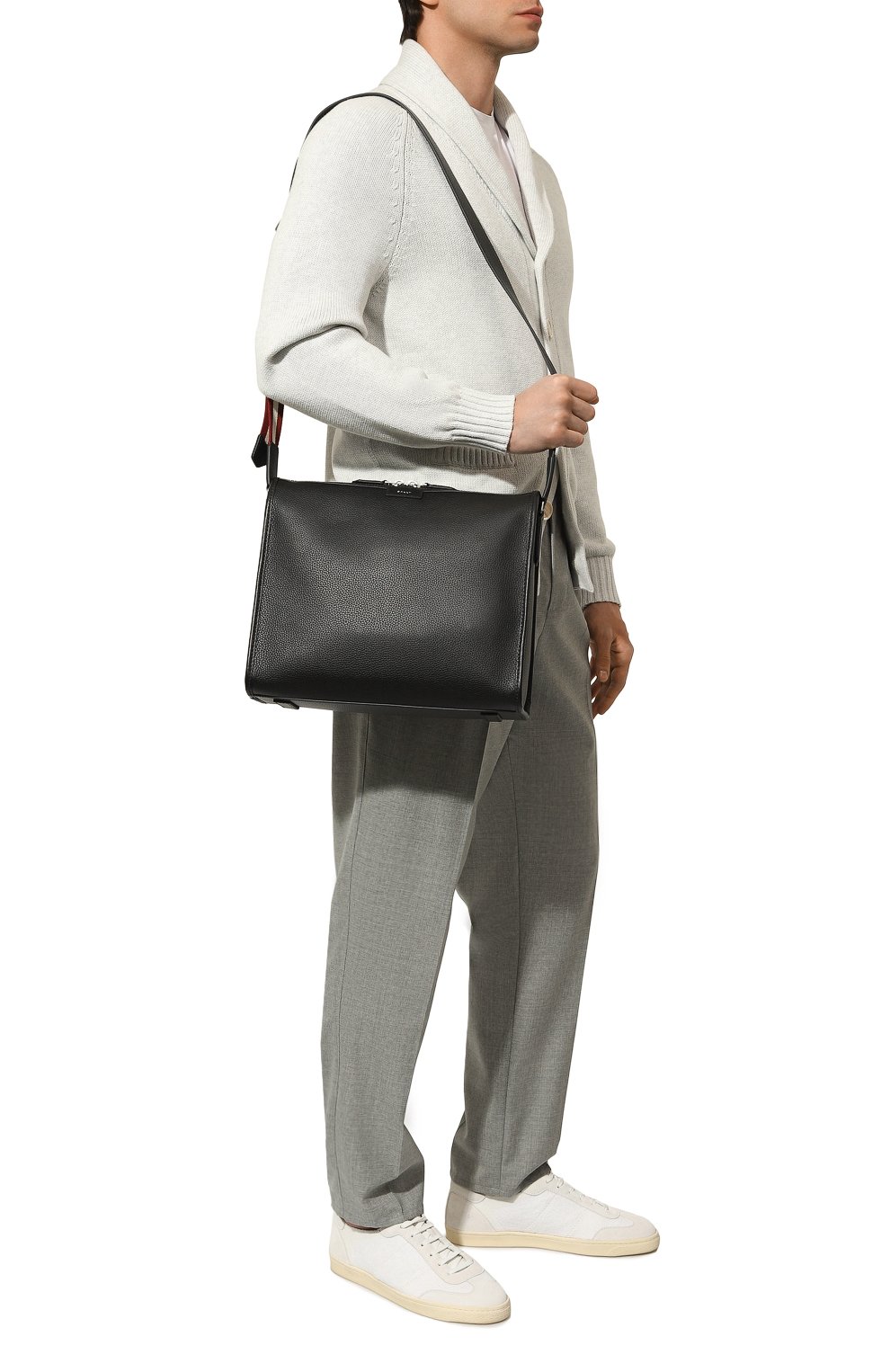 Кожаная сумка code small BALLY, арт. MAC020, фото 7