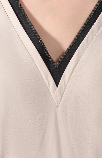 Хлопковое платье BRUNELLO CUCINELLI, арт. M0F79AFE71, фото 5