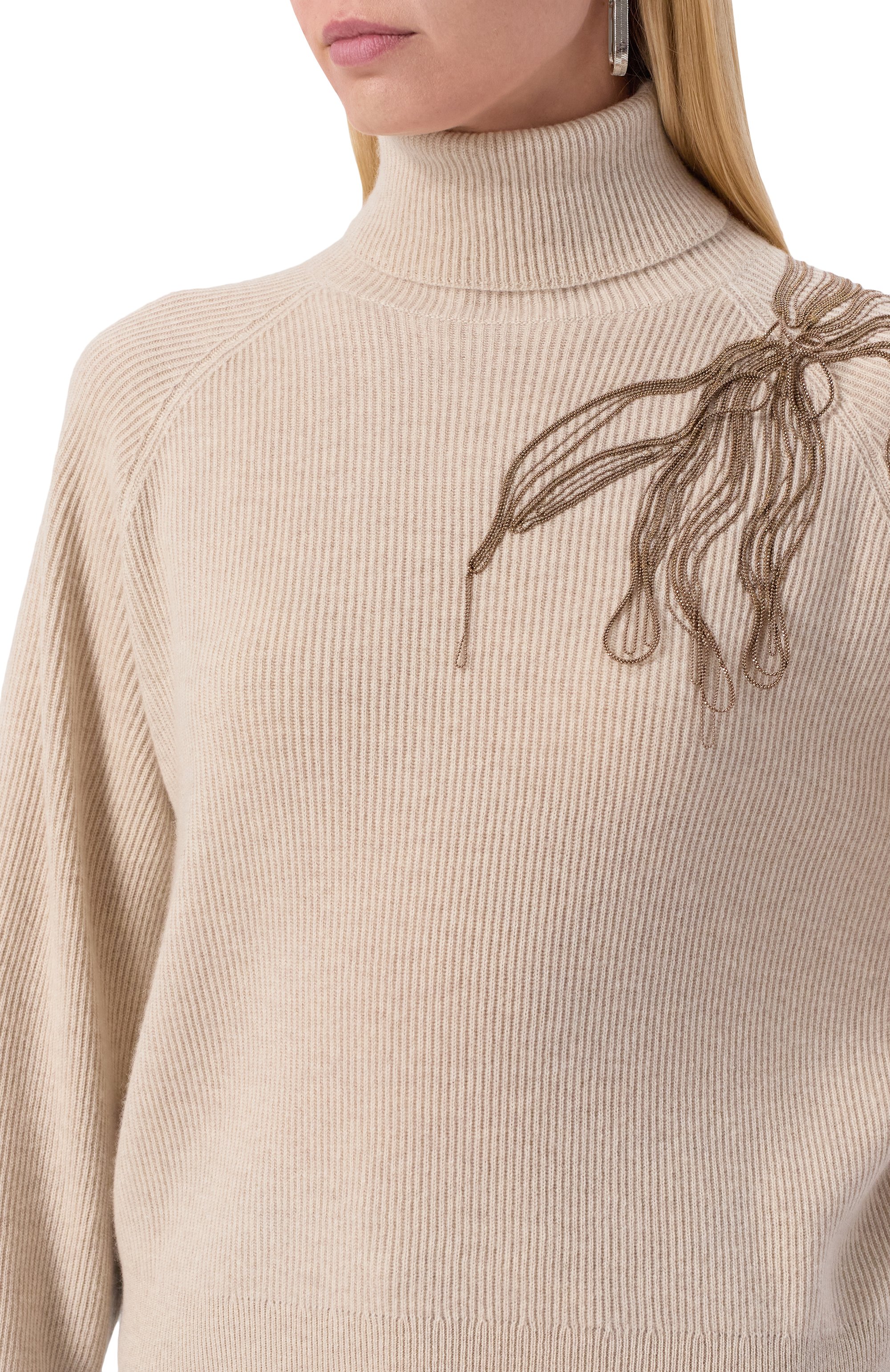 Кашемировый свитер BRUNELLO CUCINELLI, арт. M12218903, фото 5