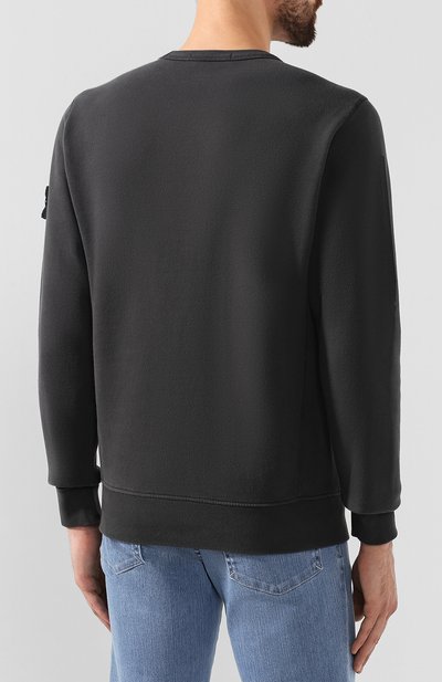 Хлопковый свитшот STONE ISLAND, арт. 711562720, фото 4