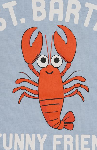 Хлопковая футболка MC2 SAINT BARTH, арт. STBK TSHIRT B0Y/TSH0001/02193F, фото 3