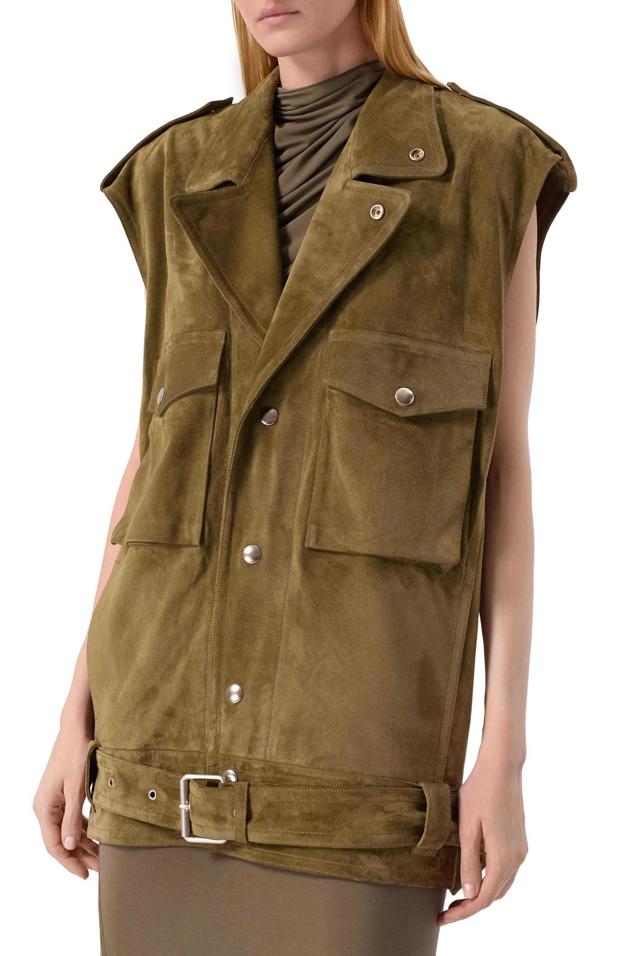 Замшевый жилет PETAR PETROV, арт. S25LV2, фото 3