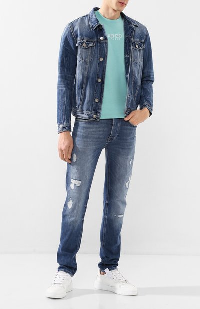 Хлопковая футболка KENZO, арт. FA55TS5024AB, фото 2