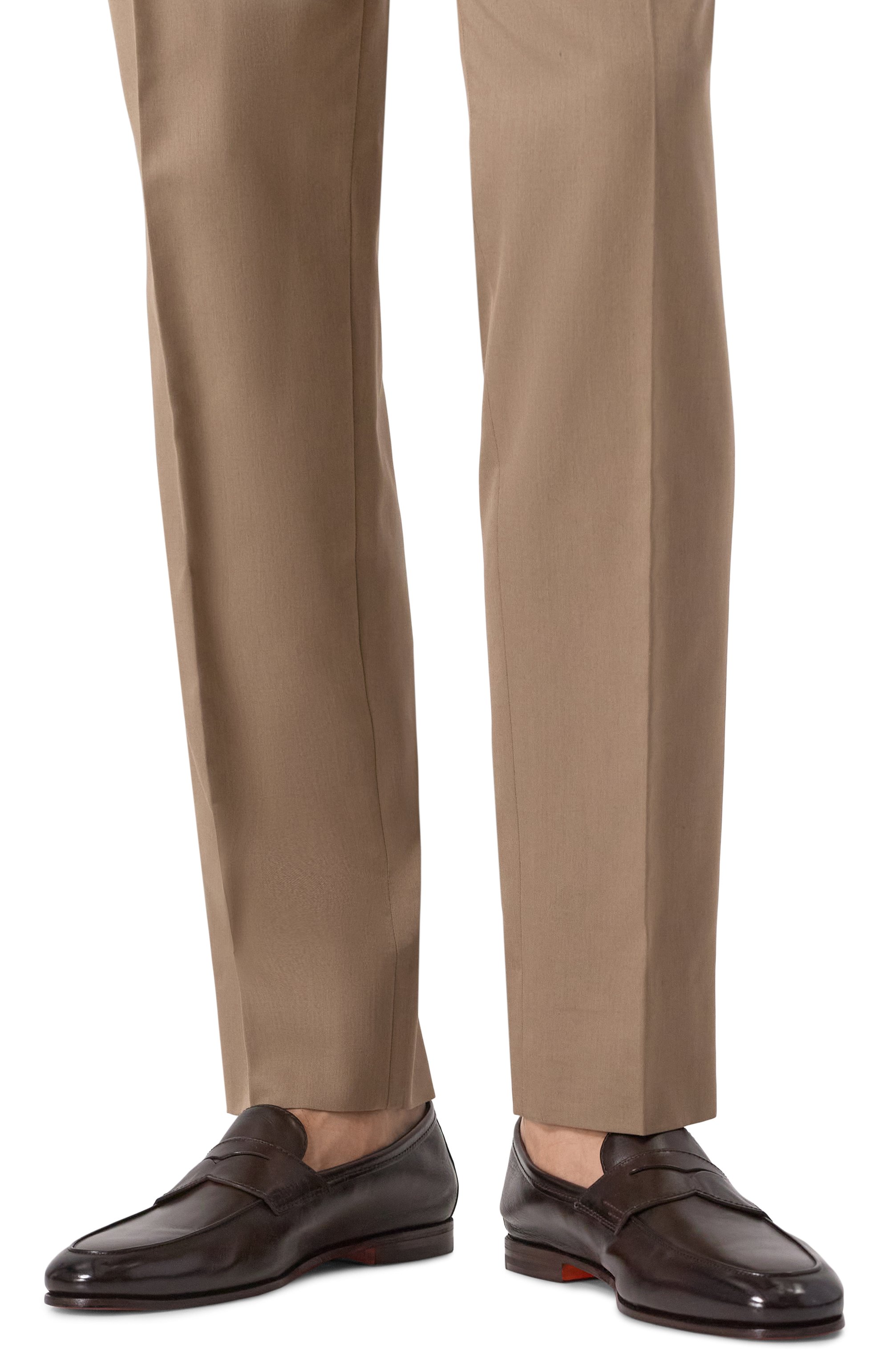 Кожаные пенни-лоферы carlos SANTONI, арт. MCNG18837SA4SV0S, фото 3