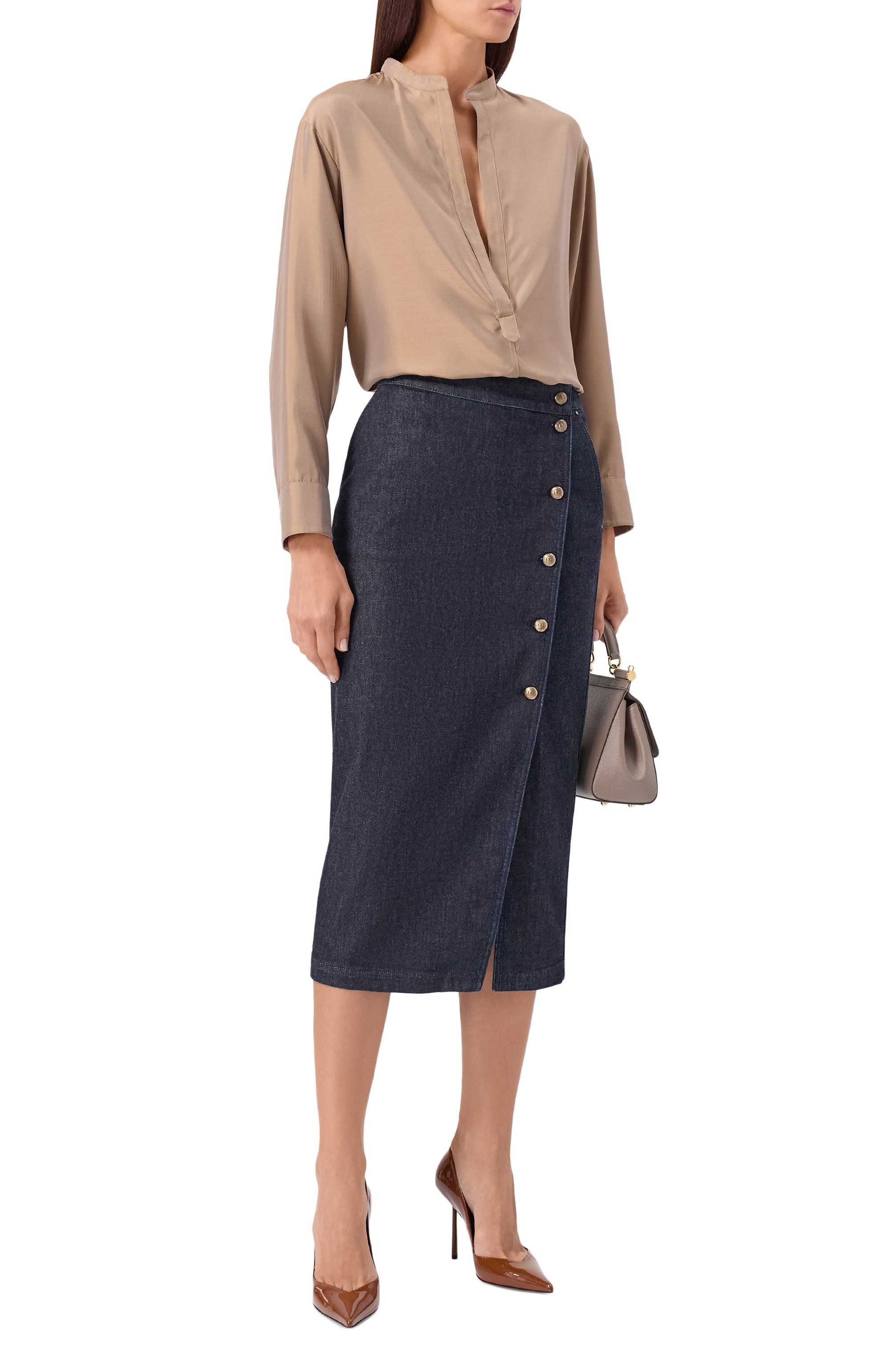 Шелковая блузка GIORGIO ARMANI, арт. GW001758/TE18011, фото 2