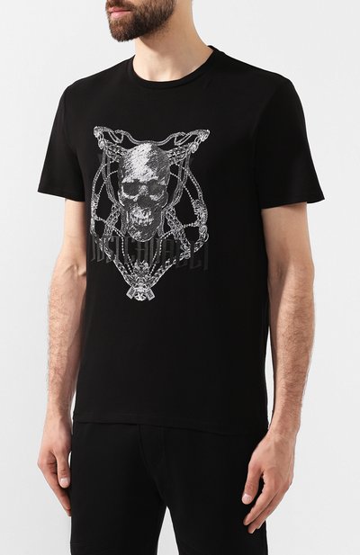 Хлопковая футболка JUST CAVALLI, арт. S01GC0574/N20663, фото 3