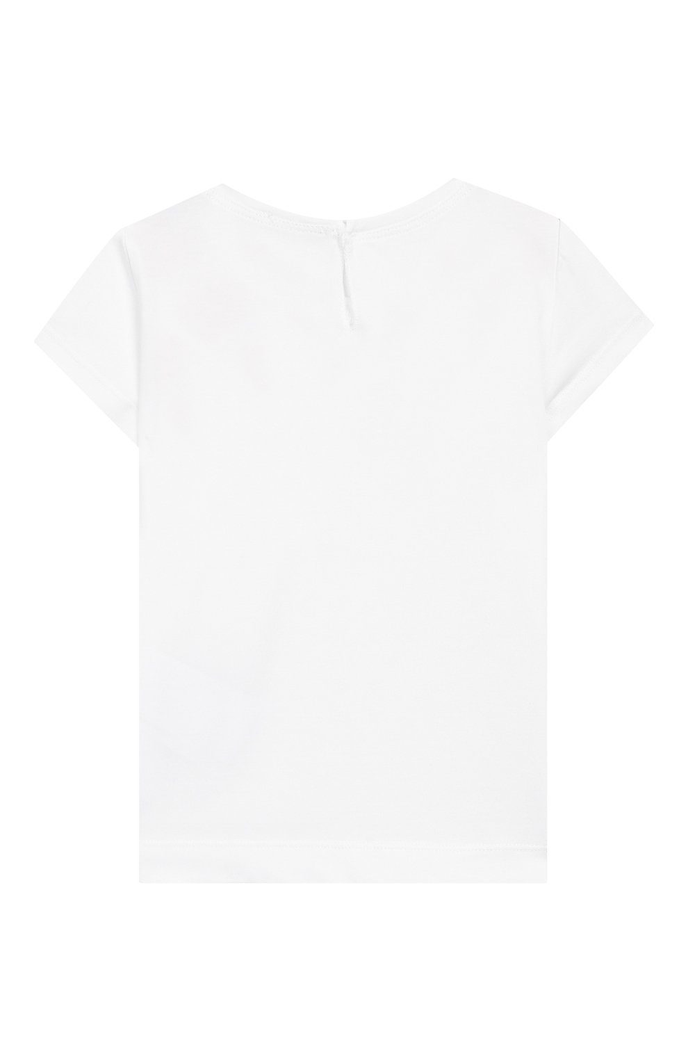 Хлопковая футболка MONNALISA, арт. 313604SC, фото 2