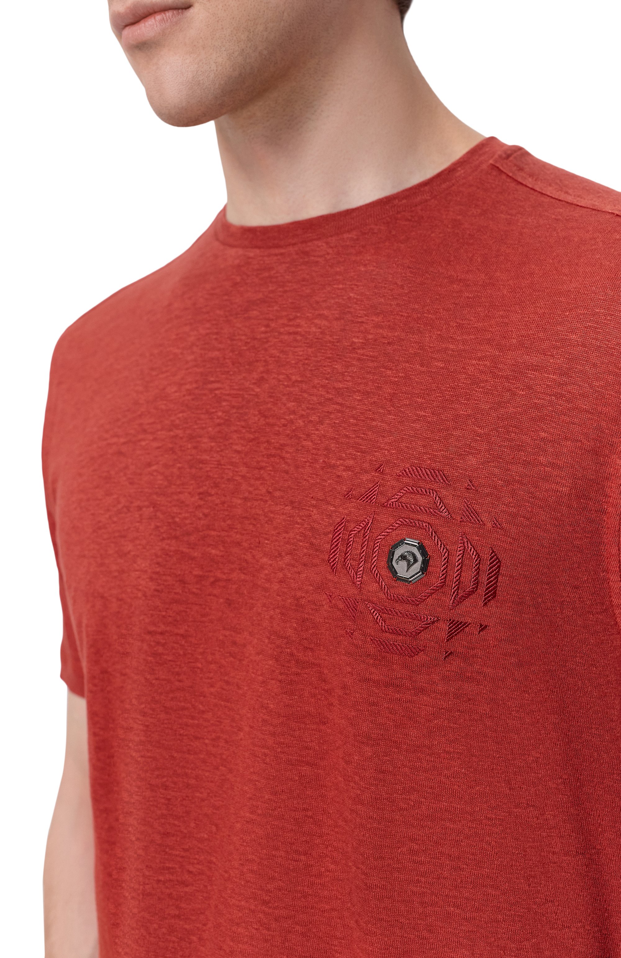 Льняная футболка STEFANO RICCI, арт. MNH5104070/LN, фото 5