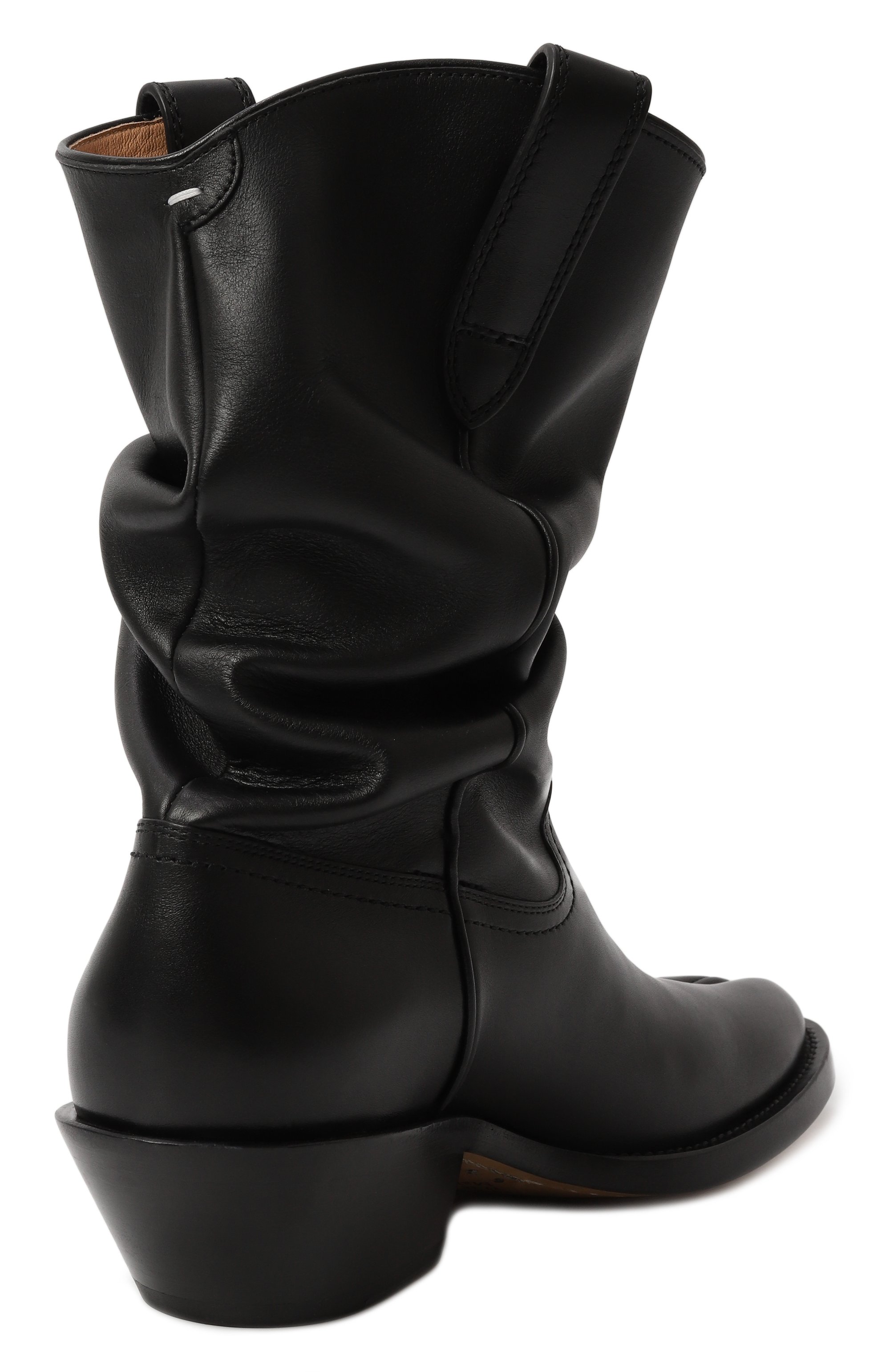 Кожаные казаки tabi MAISON MARGIELA, арт. S39WW0068/P3292, фото 5