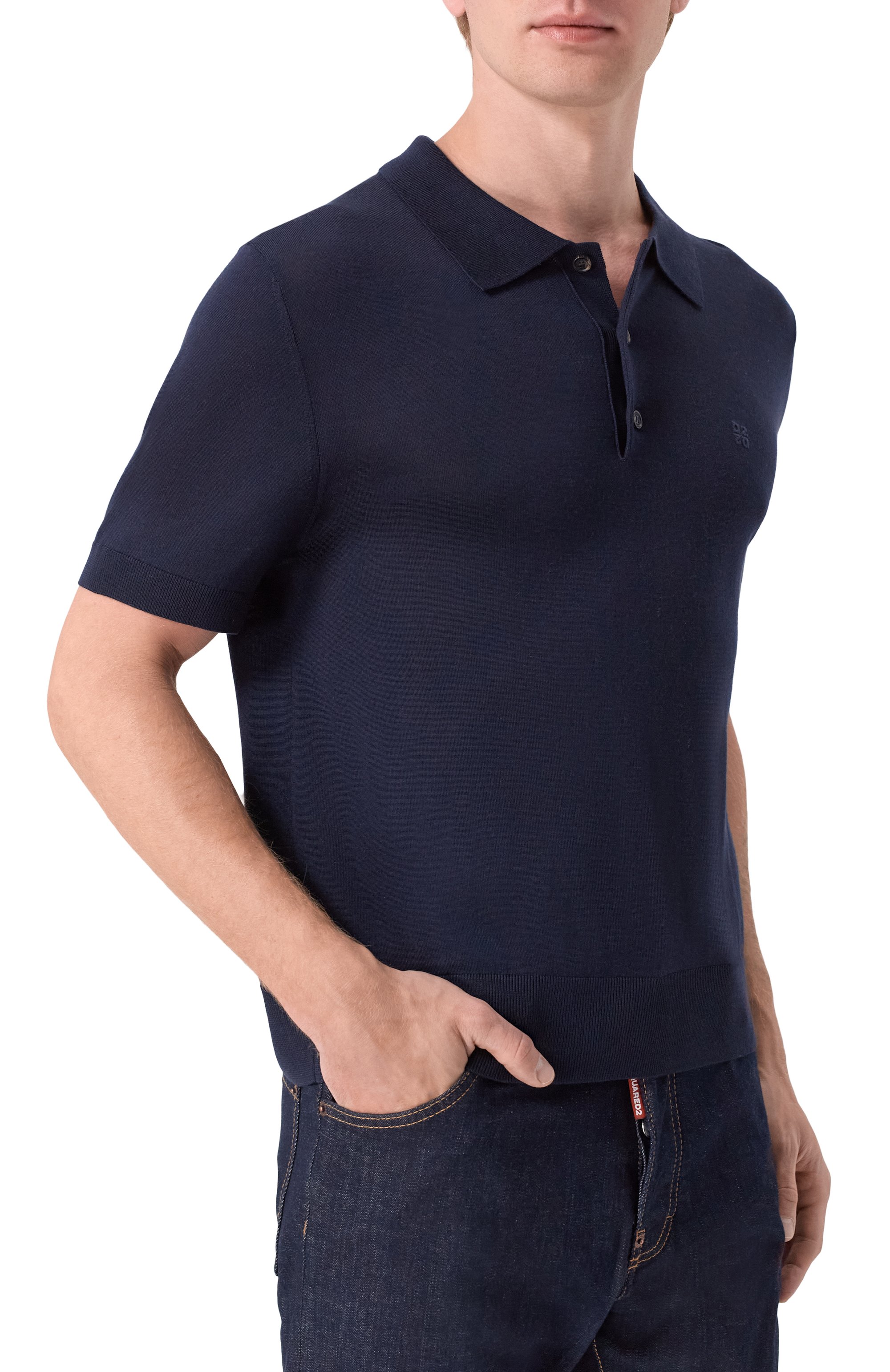 Шерстяное поло DSQUARED2, арт. S74HA1628/D13205, фото 3