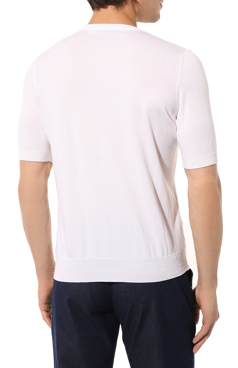 Джемпер из шелка и хлопка ZILLI, арт. MBZ-RN100-MIRR1/MC01, фото 4