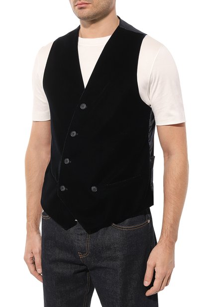 Бархатный жилет GIORGIO ARMANI, арт. 3WGGK05Q/T0025, фото 3