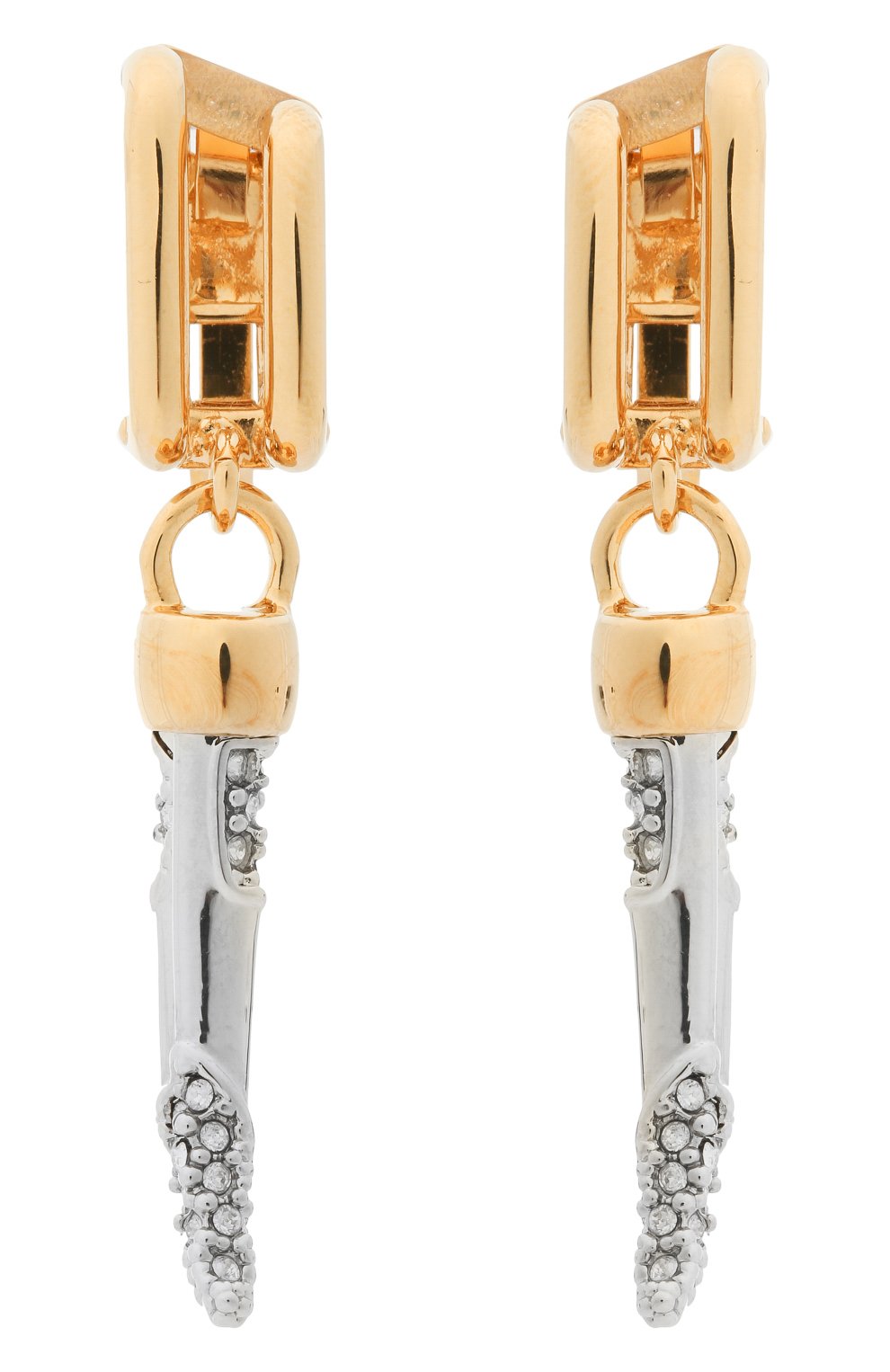 Клипсы CHLOÉ серебряного цвета по цене 62850 руб., арт. CHC20AFE28CH6, фото 1 Клипсы CHLOÉ, арт. CHC20AFE28CH6, фото 1