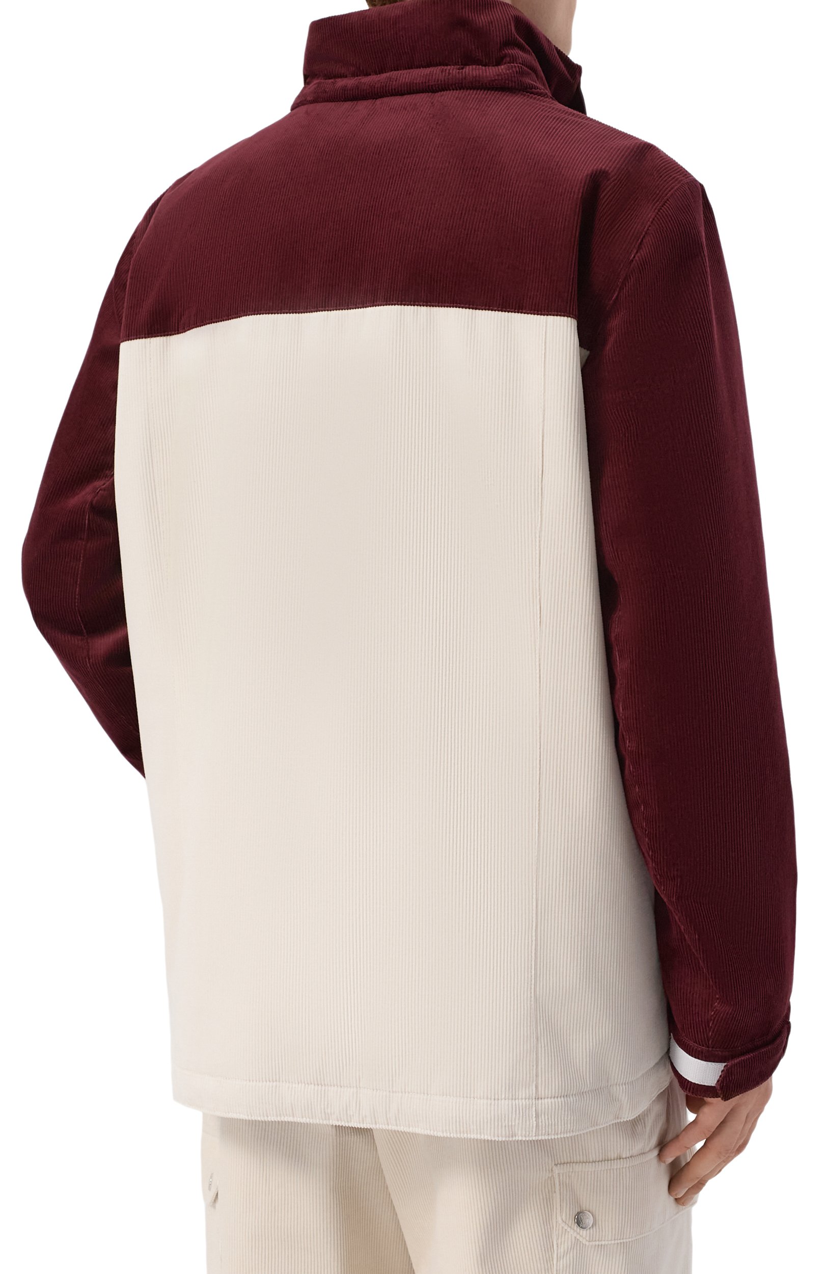 Вельветовая куртка BRUNELLO CUCINELLI бордового цвета по цене 793000 руб., арт. MM431KG15, фото 6 Вельветовая куртка BRUNELLO CUCINELLI, арт. MM431KG15, фото 6