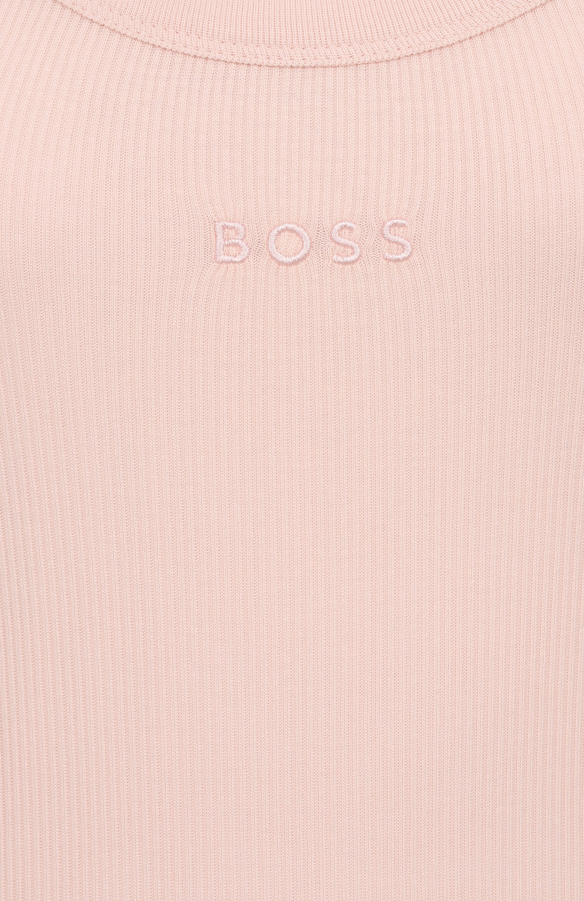 Хлопковая майка BOSS ORANGE, арт. 50504245, фото 6