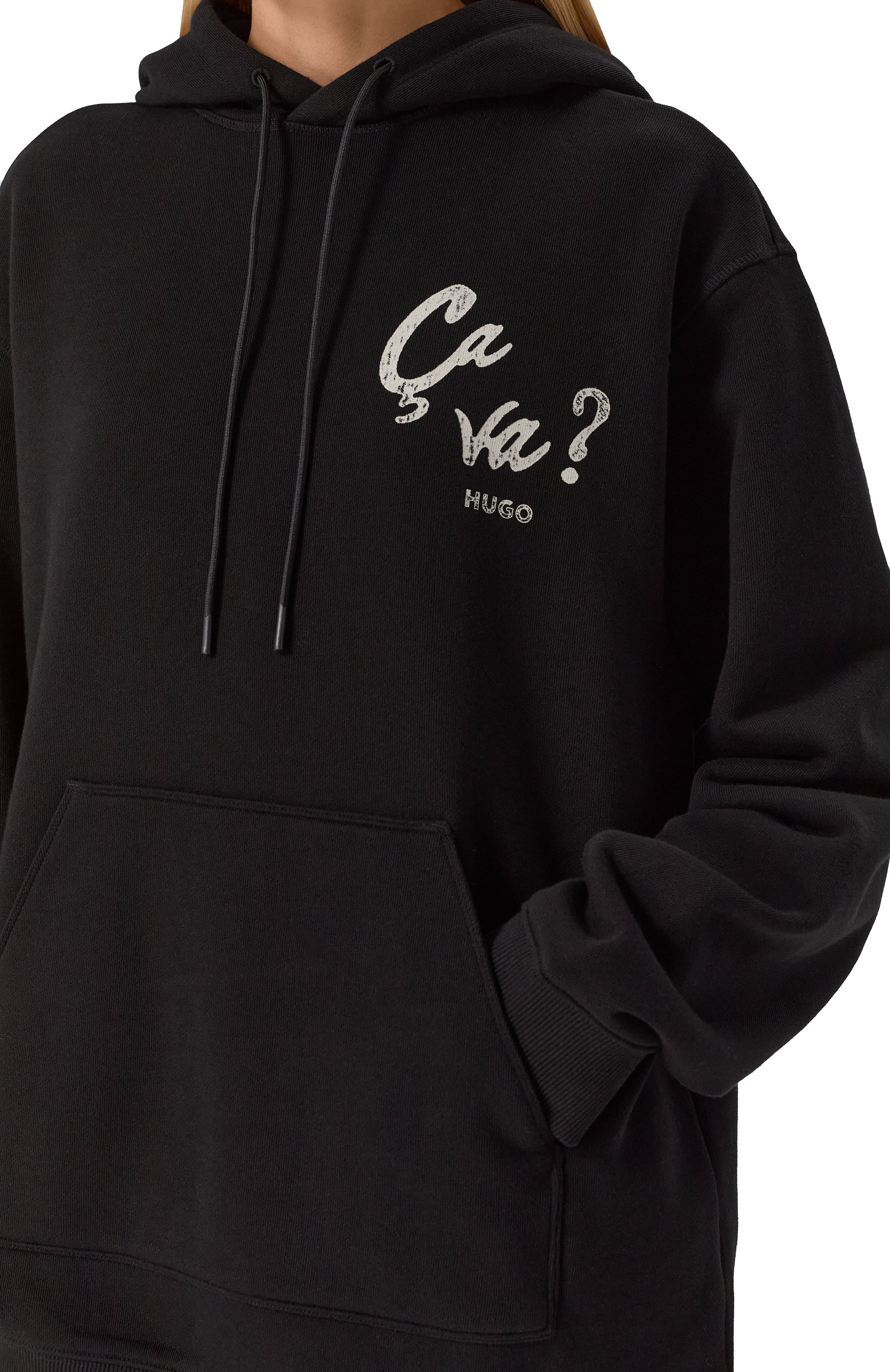 Хлопковое худи HUGO, арт. 50545201, фото 5