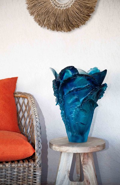 Ваза rays DAUM бирюзового цвета по цене 3960000 руб., арт. 05821, фото 5 Ваза rays DAUM, арт. 05821, фото 5