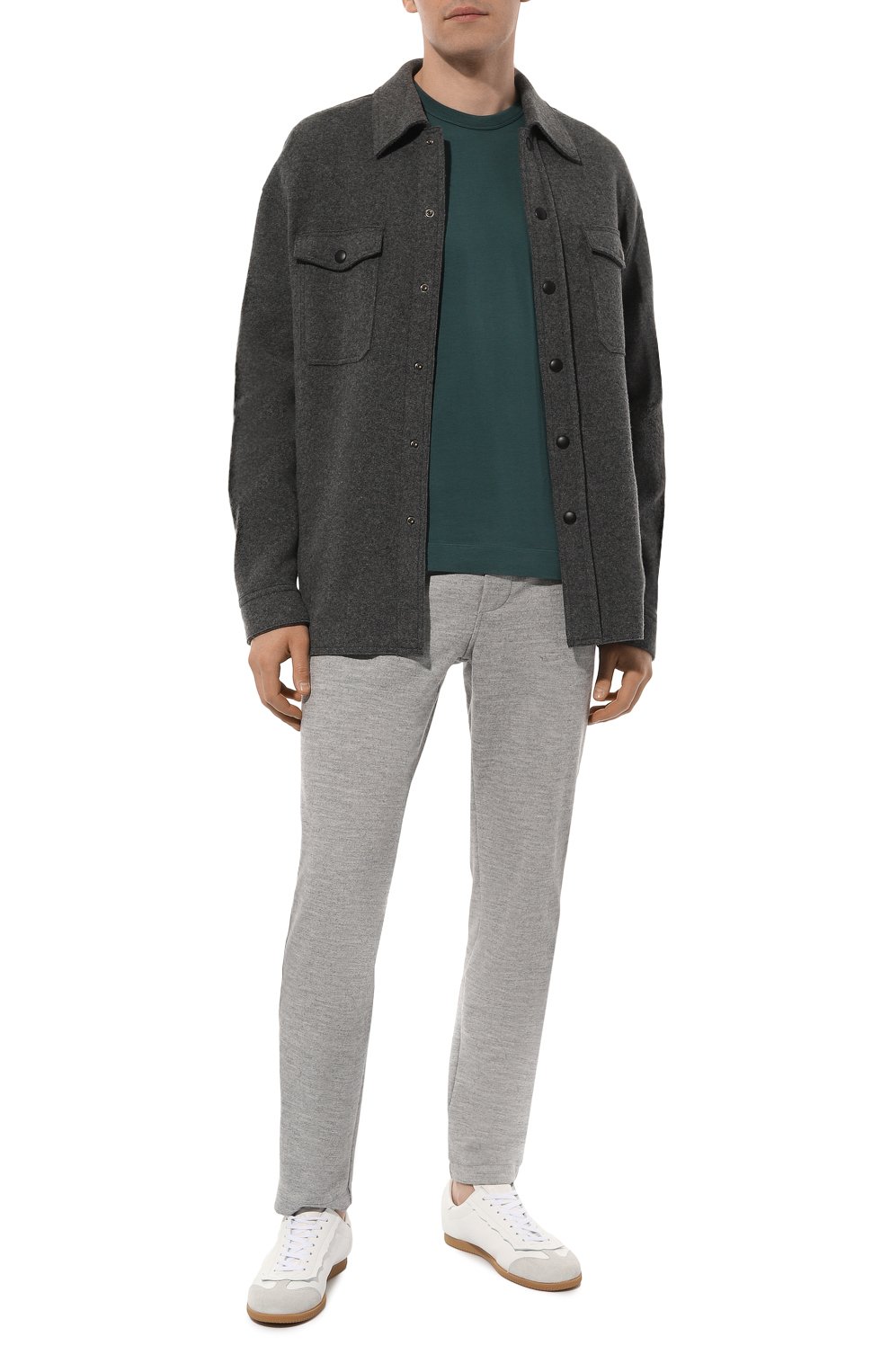 Хлопковая футболка ZEGNA, арт. UC360A6/C760, фото 2