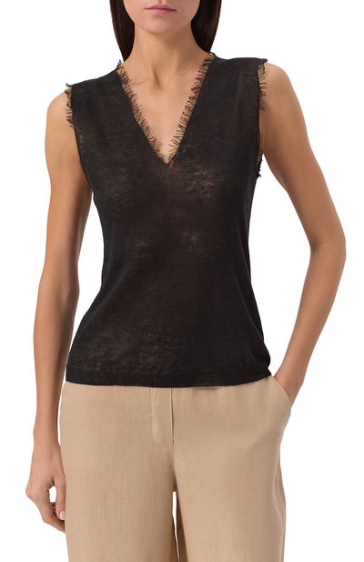 Льняной топ GRAN SASSO, арт. 57248/24848, фото 3