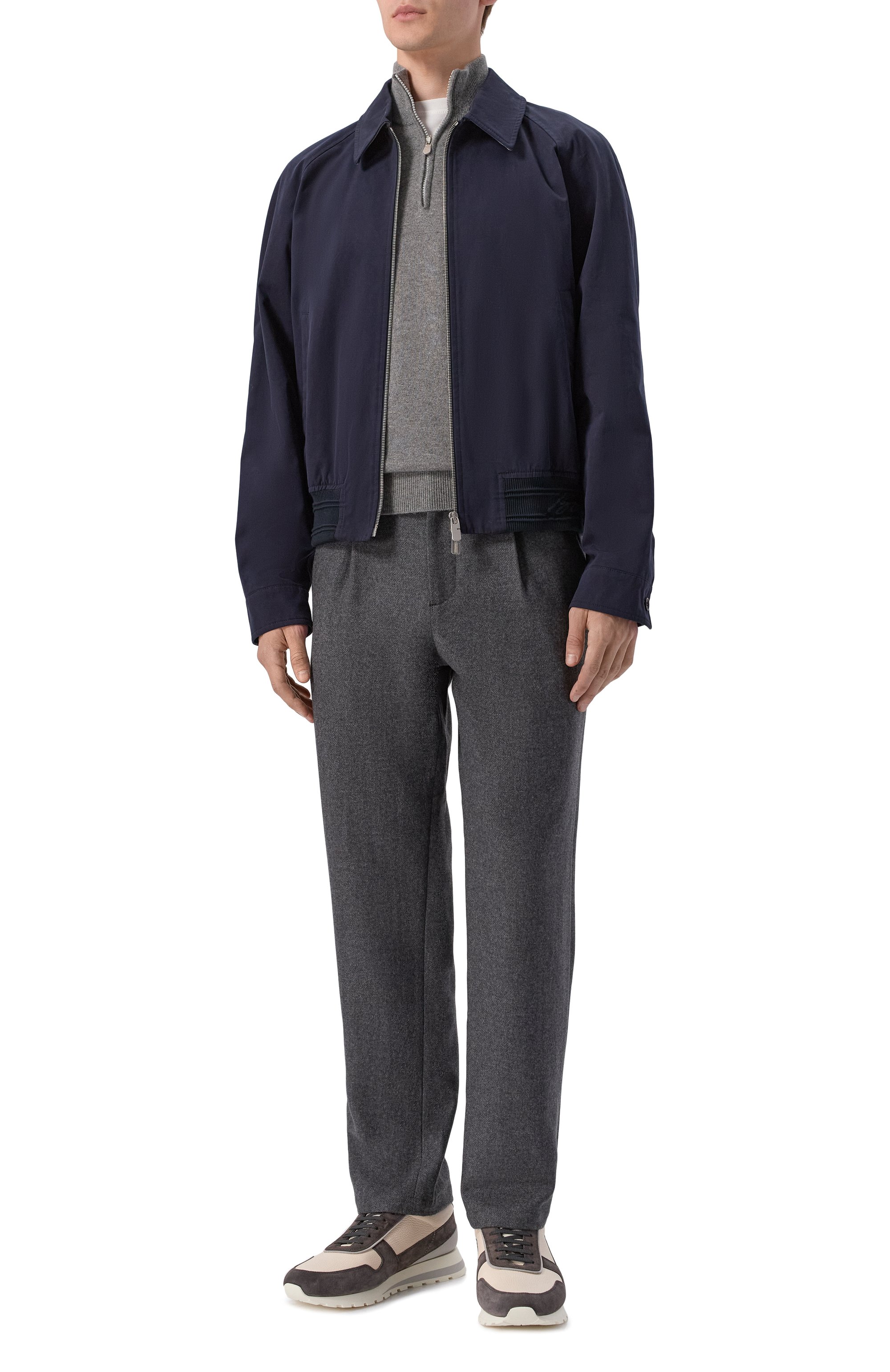 Хлопковые брюки MC2 SAINT BARTH, арт. FUJI003-00036I/FUJI P0CKET W00L, фото 2