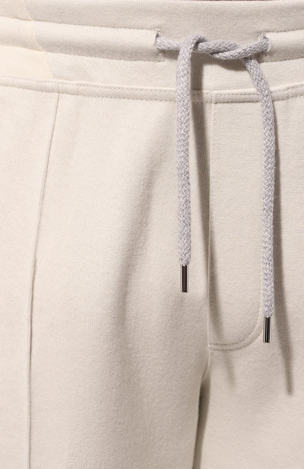 Джоггеры из кашемира и хлопка BRUNELLO CUCINELLI, арт. MM8323263G, фото 5