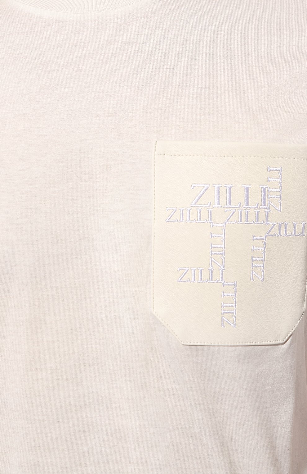 Хлопковая футболка ZILLI, арт. TSR001M0115VCRR00, фото 5