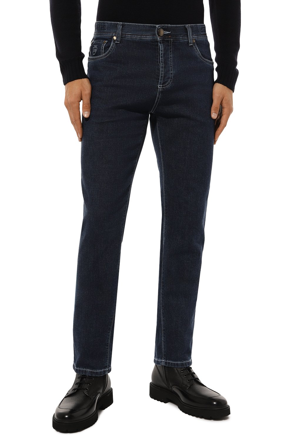Джинсы RICHARD J. BROWN темно-синего цвета по цене 61550 руб., арт. T0KY0 RB/T27/W00C, фото 3 Джинсы RICHARD J. BROWN, арт. T0KY0 RB/T27/W00C, фото 3