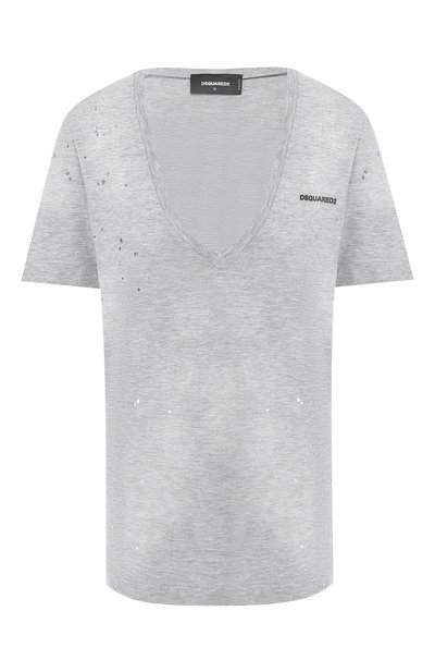 Женская хлопковая футболка DSQUARED2, арт. S75GC0862/S22146