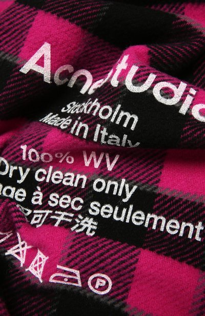 Шерстяной шарф ACNE STUDIOS, арт. CA0078/W, фото 2