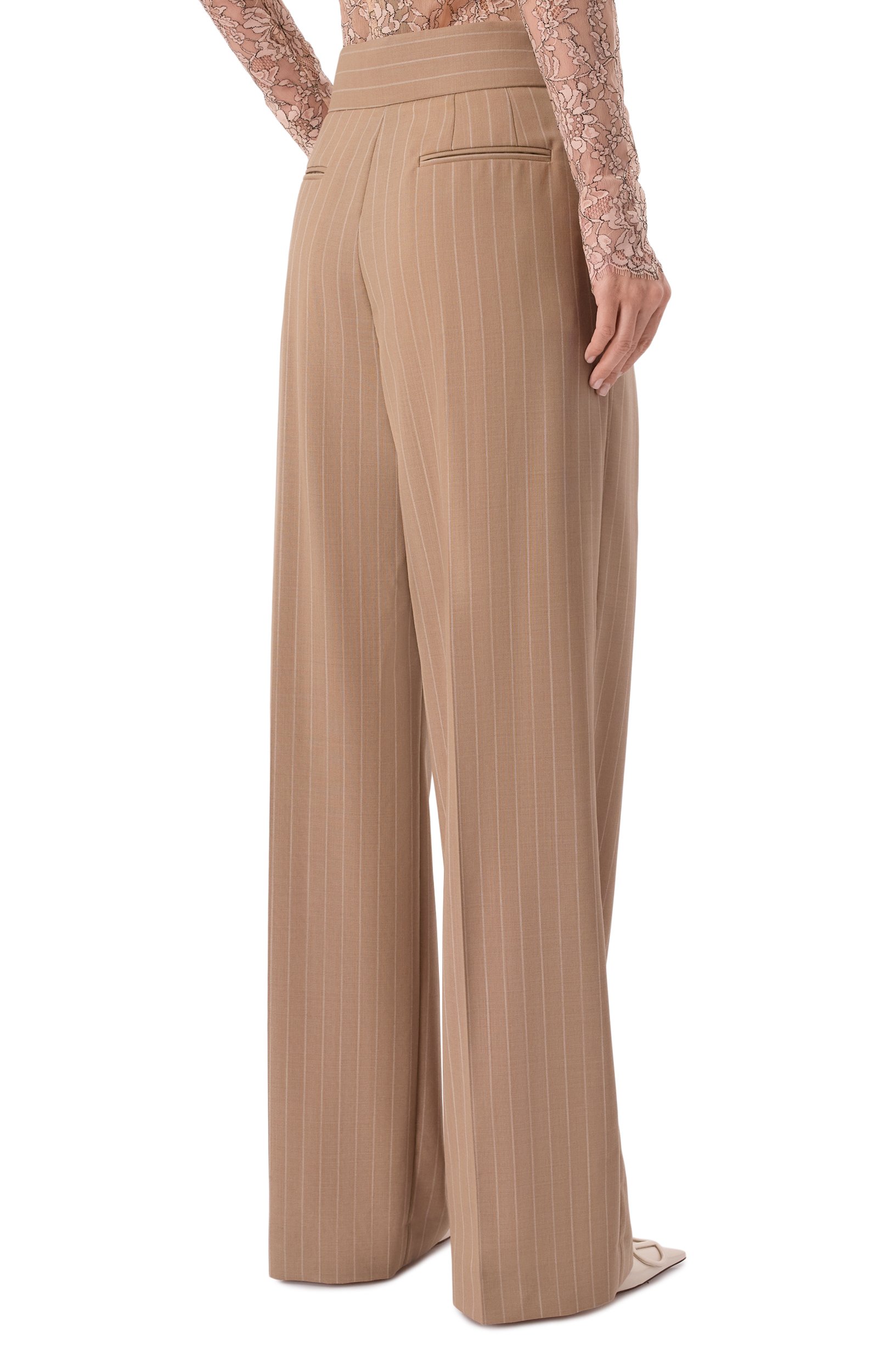 Шерстяные брюки VALENTINO, арт. 9B3RB766/A9C, фото 4